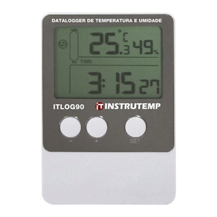 Termo Higrômetro Datalogger - ITLOG90 :: Clima e Ambiente