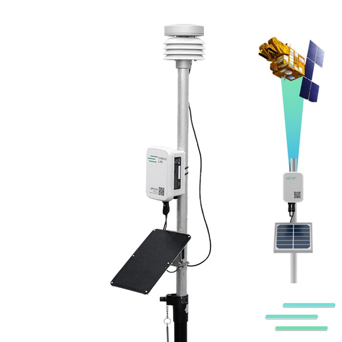 Estação Meteorológica sem Anemômetro (Via Satélite / WiFi) - NIMBUS SAT