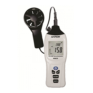 Termo Anemômetro com medição de Vazão de Ar - KR835